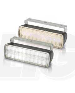 Hella 2LT980950081 Sea Hawk XL Dual Colour LED Floodlight - White/Warm White - Black Housing