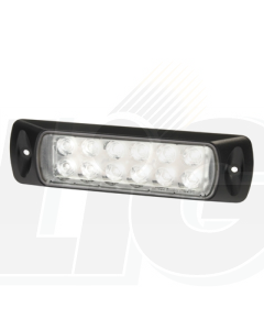Hella 2LT980747001 Sea Hawk LED Floodlights - Recess Mount (Spot Light, Black Housing)