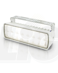 Hella 2LT980740011 Sea Hawk XLR LED Floodlight - White Spread Beam (White Housing)