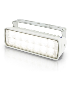 Hella 2LT980740011 Sea Hawk XLR LED Floodlight - White Spread Beam (White Housing)