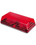Ionnic 6J1.AA50 LED Blaze 2 Bolt Lightbar - Red Lens (4 Module)